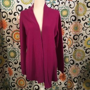 Charter Club cashmere Orchid SZ L